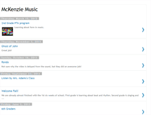 Tablet Screenshot of mckenziemusic.blogspot.com