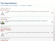 Tablet Screenshot of hope-network.blogspot.com