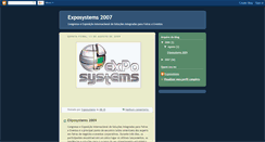 Desktop Screenshot of exposystems.blogspot.com