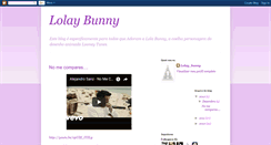 Desktop Screenshot of lolaybunny.blogspot.com