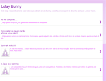 Tablet Screenshot of lolaybunny.blogspot.com
