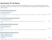 Tablet Screenshot of movimento27demarco.blogspot.com