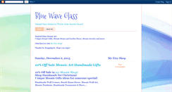 Desktop Screenshot of bluewaveglass.blogspot.com