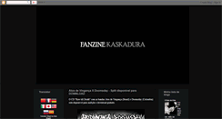 Desktop Screenshot of kaskadura.blogspot.com