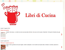 Tablet Screenshot of libridicucina.blogspot.com