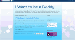 Desktop Screenshot of iwanttobeadaddy.blogspot.com