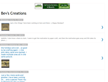 Tablet Screenshot of bevscreations.blogspot.com