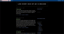 Desktop Screenshot of nicole-bruised.blogspot.com