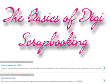 Tablet Screenshot of digiscrapbooking.blogspot.com