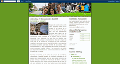 Desktop Screenshot of caminoalbarrio.blogspot.com