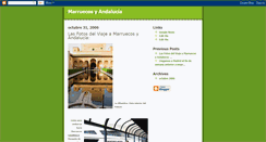 Desktop Screenshot of marruecos-andalusia.blogspot.com