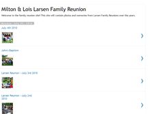 Tablet Screenshot of larsenforeverfamily.blogspot.com