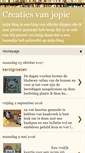Mobile Screenshot of jopieskaartenhoekje.blogspot.com