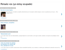 Tablet Screenshot of pensalovos.blogspot.com