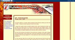 Desktop Screenshot of kkhouse-koi.blogspot.com