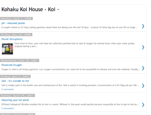 Tablet Screenshot of kkhouse-koi.blogspot.com
