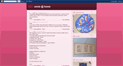 Desktop Screenshot of annie-at-home.blogspot.com