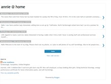 Tablet Screenshot of annie-at-home.blogspot.com