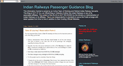 Desktop Screenshot of indianrail-infocentral.blogspot.com