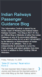Mobile Screenshot of indianrail-infocentral.blogspot.com