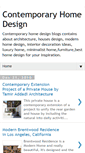 Mobile Screenshot of contemporaryhomedesign.blogspot.com