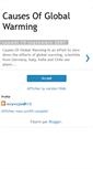 Mobile Screenshot of causes-of-global-warming-901.blogspot.com
