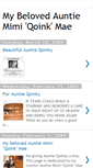 Mobile Screenshot of mybelovedauntiemimiqoinkmae.blogspot.com