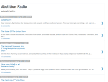 Tablet Screenshot of abolitionradio.blogspot.com