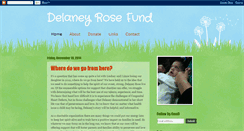 Desktop Screenshot of delaneyrosefund.blogspot.com