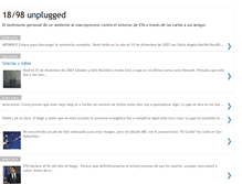 Tablet Screenshot of 1898unplugged.blogspot.com