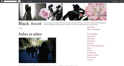 Desktop Screenshot of blackascot.blogspot.com