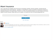 Tablet Screenshot of miamiinsurance.blogspot.com