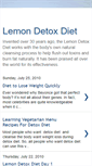 Mobile Screenshot of lemon-detox-diets.blogspot.com
