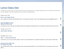 Tablet Screenshot of lemon-detox-diets.blogspot.com