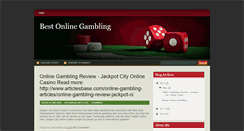 Desktop Screenshot of casino-choice.blogspot.com