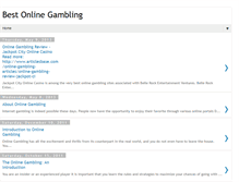 Tablet Screenshot of casino-choice.blogspot.com