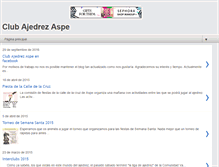 Tablet Screenshot of ajedrezaspe.blogspot.com