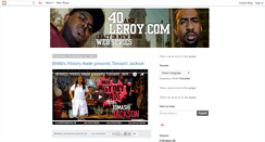 Desktop Screenshot of 40andleroy.blogspot.com