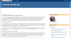 Desktop Screenshot of corporate-holiday-gift-center.blogspot.com