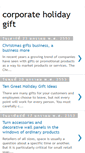 Mobile Screenshot of corporate-holiday-gift-center.blogspot.com