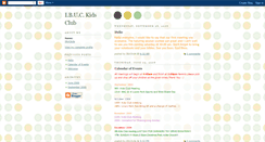 Desktop Screenshot of ibuckids.blogspot.com