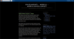 Desktop Screenshot of mobiili-ohjelmointi.blogspot.com
