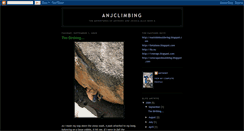 Desktop Screenshot of anjclimbing.blogspot.com