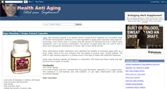 Desktop Screenshot of antiagingsuplement.blogspot.com