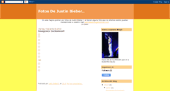 Desktop Screenshot of fotos-justinbieberxever.blogspot.com