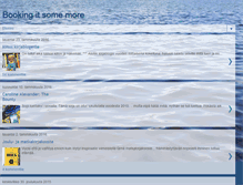 Tablet Screenshot of bookingitsomemore.blogspot.com
