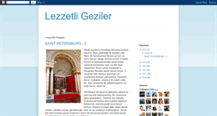 Desktop Screenshot of lezzetligeziler.blogspot.com