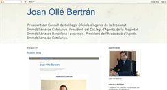 Desktop Screenshot of joanollebertran.blogspot.com