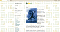 Desktop Screenshot of da--musicislife.blogspot.com