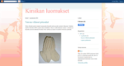Desktop Screenshot of kirsikanluomukset.blogspot.com